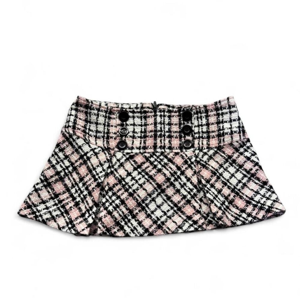 Y2K My Michelle Women's Plaid Mini Skirt